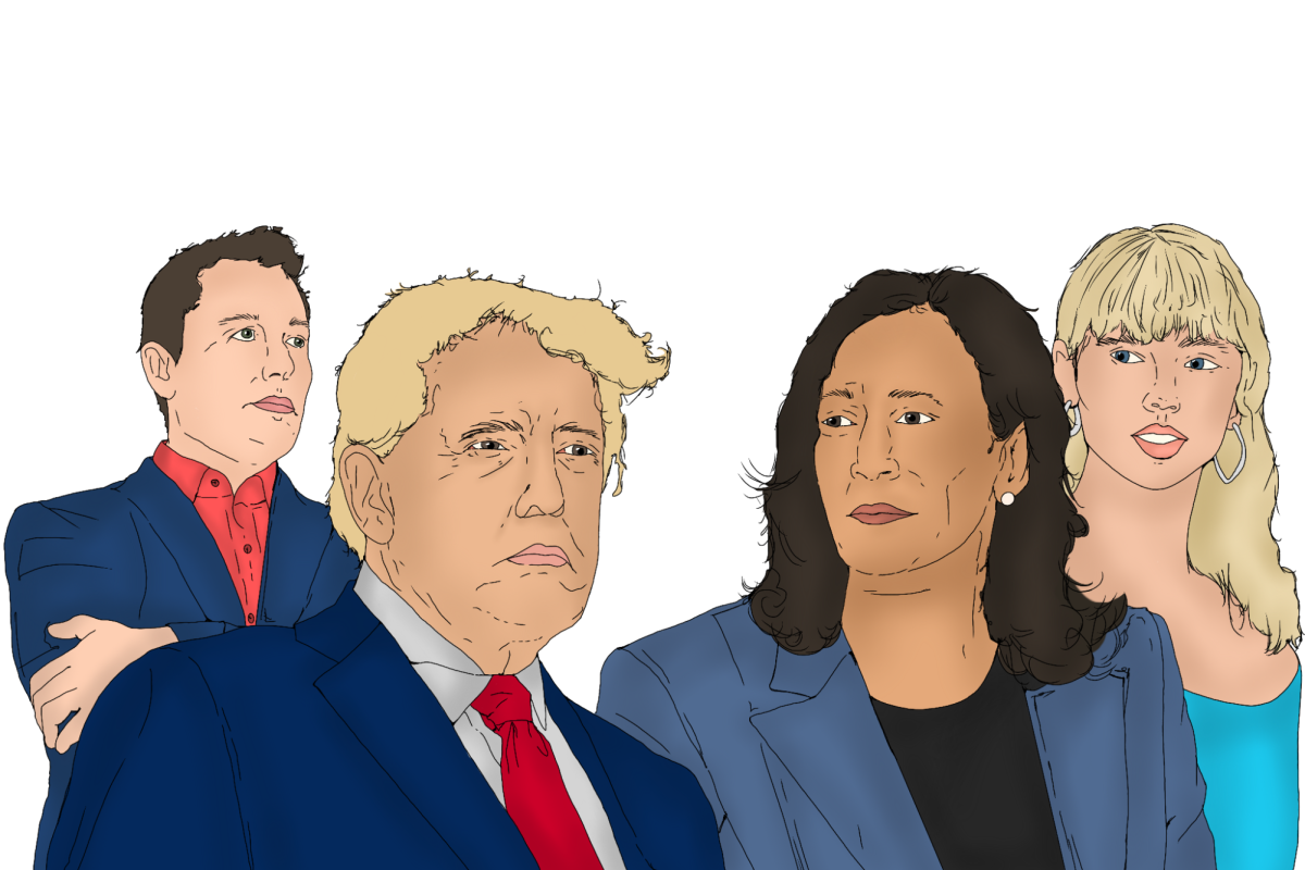 Vice President Kamala Harris and Former President Donald Trump are both being supported by different celebrities.