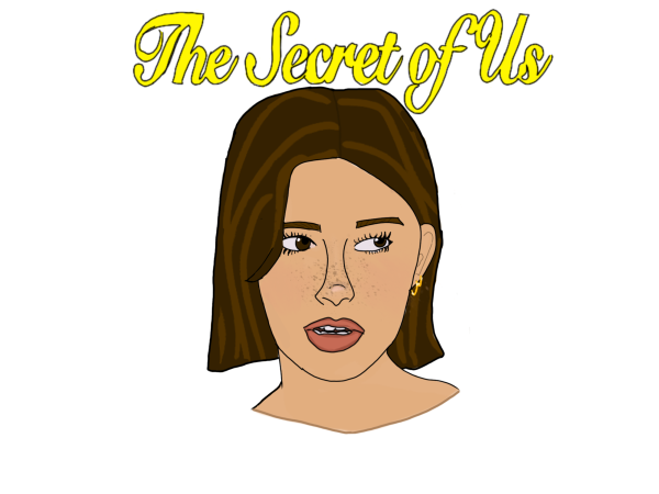 A depiction of Gracie Abrams' "The Secret of Us" album cover.