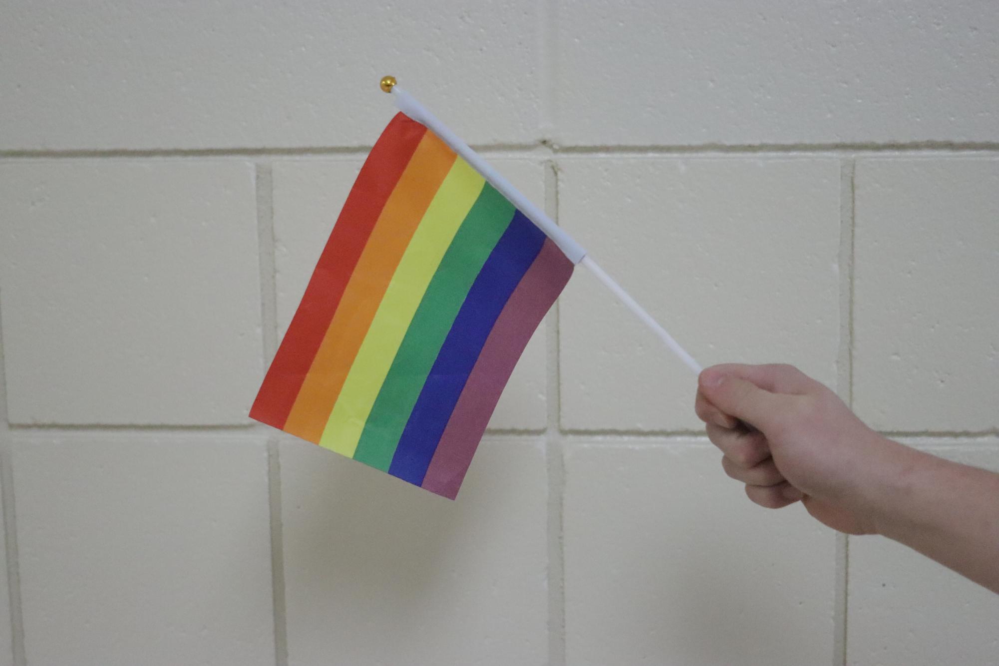 A pride flag
